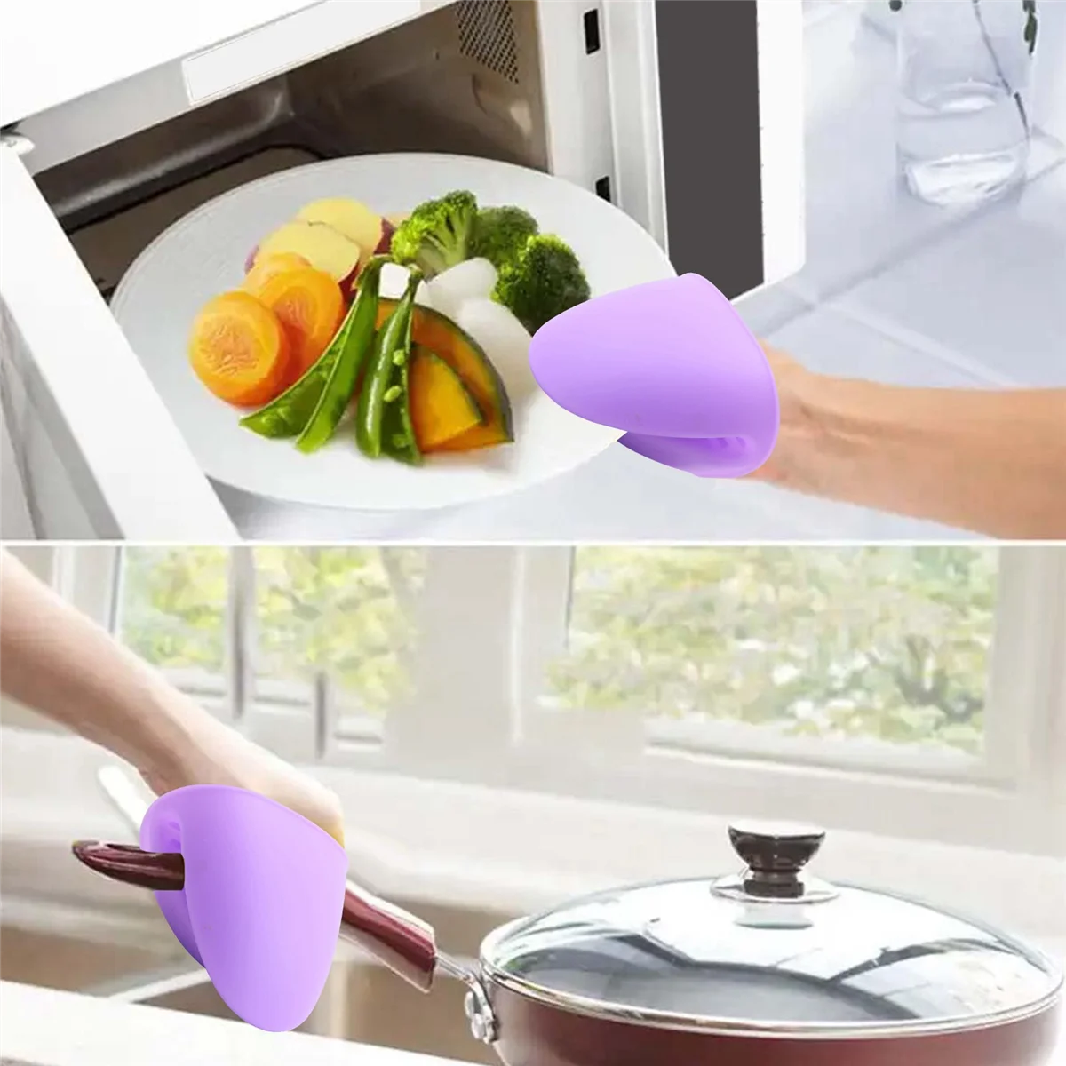 2X Oven Mini Mitts … - image