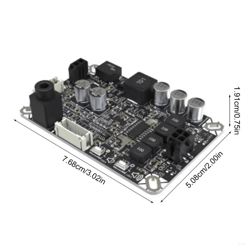 20CB PAM8408 مزدوج القناة 3W مكبر للصوت الرقمي الجهد العريض DC9-60V يتراوح من تعزيز الصوت السمعي عالي التردد