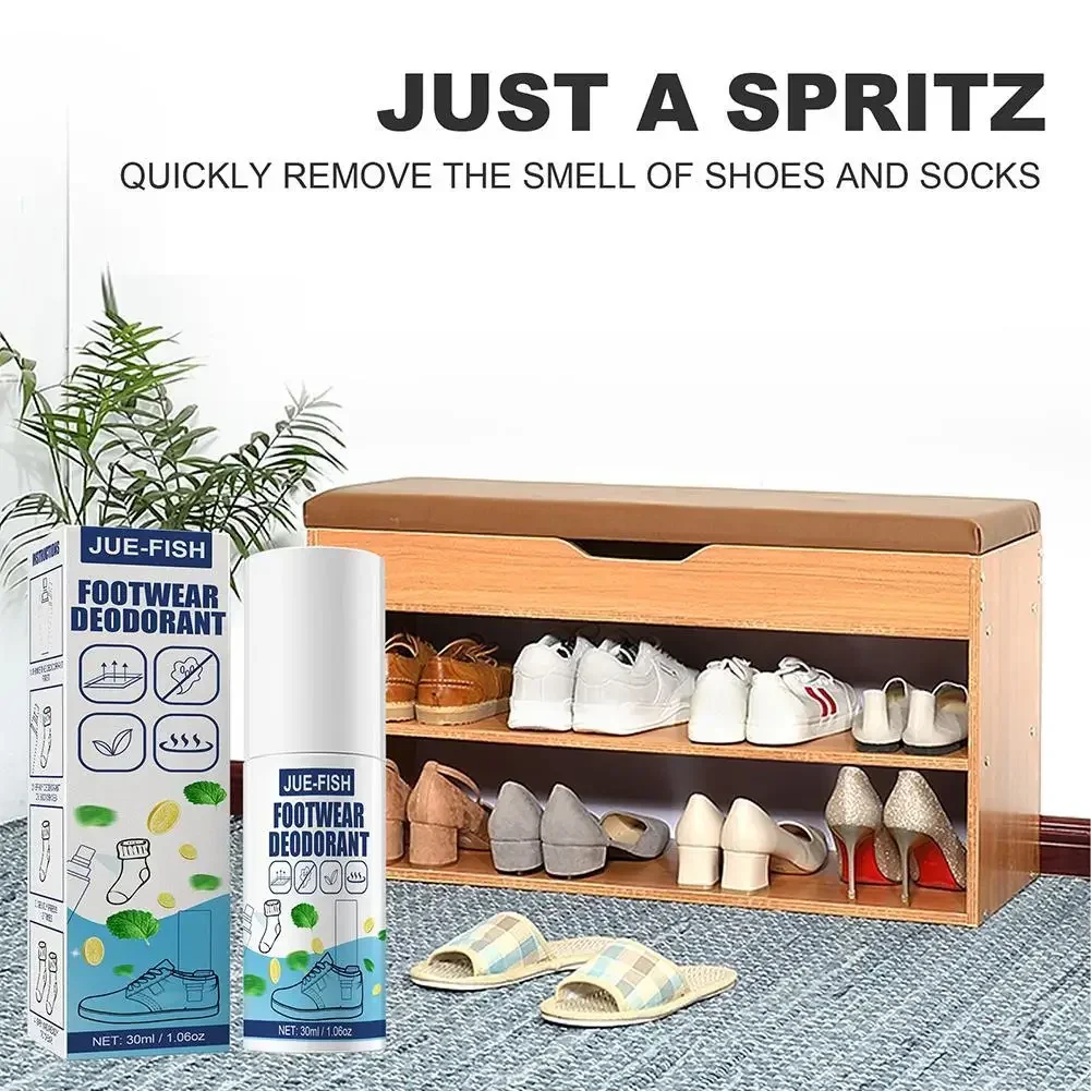 Perfume Foot Odor Shoe Odor Nemesis Odor Removal Spray Powder Artifact Care Deodorant Foot Foot Anti-sweat Socks Footwear