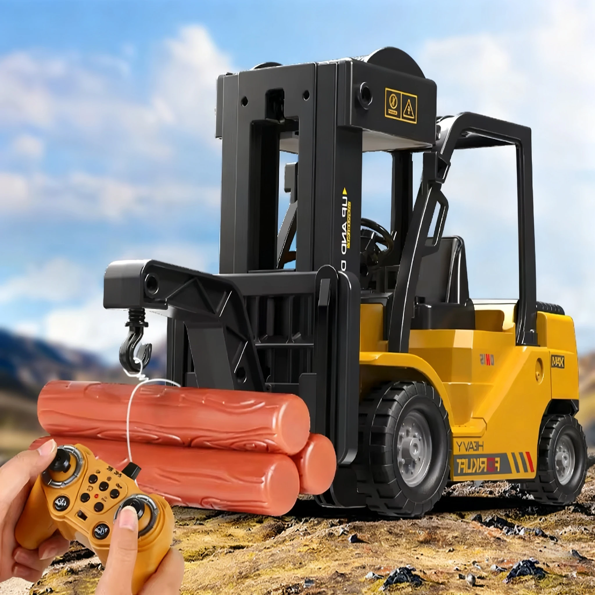 

Вилочный погрузчик с дистанционным управлением, радиоуправляемый автомобиль, 2,4G, электрический кран, инженерные транспортные средства, детские игрушки для мальчиков, детские подарки на день рождения, Рождество