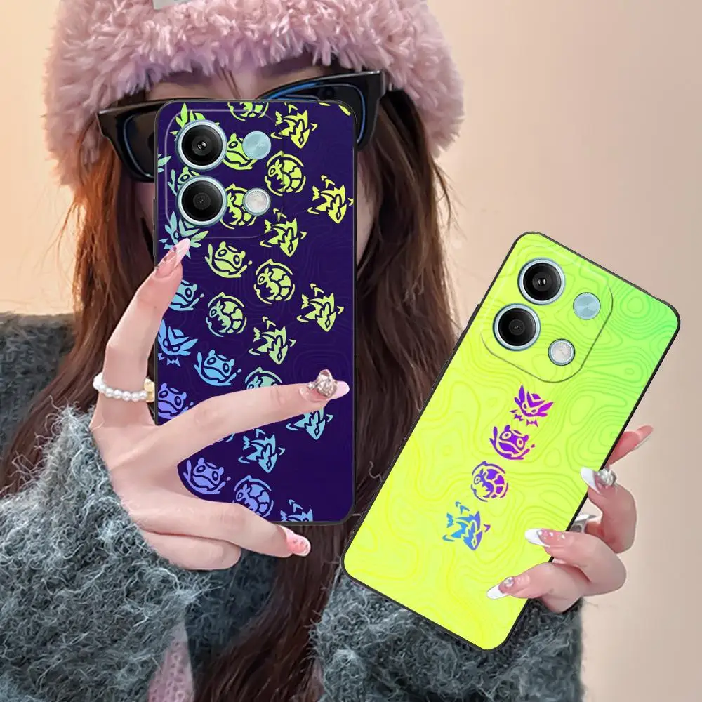 

Чехол для мобильного телефона Valorant Gekko для Xiaomi Redmi Note 14 13 12 11 A5 3 2 1 Pro Plus 4G 5G с цветной печатью, защитный чехол