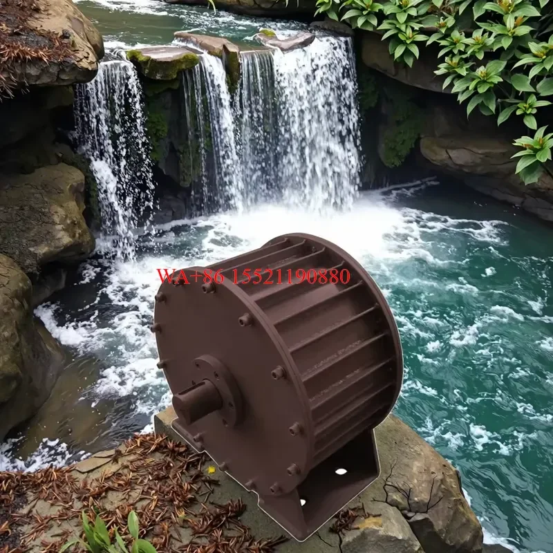 WMWMNU for Powerful 100RPM 150RPM 200RPM Brushless 10kw 20kw 30kw Mini Water Powered Generator Also Called Micro Hydro