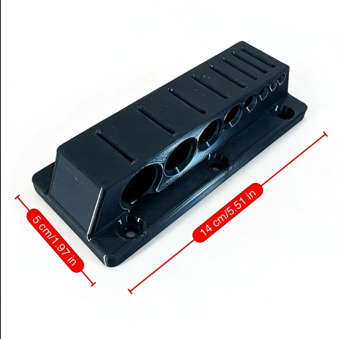 8 Sizes Wire Stripping Holder, Wall Mount Cable Stripping Fixture, Waste Wire Peeling Bracket, Compatible with Wire Stripper