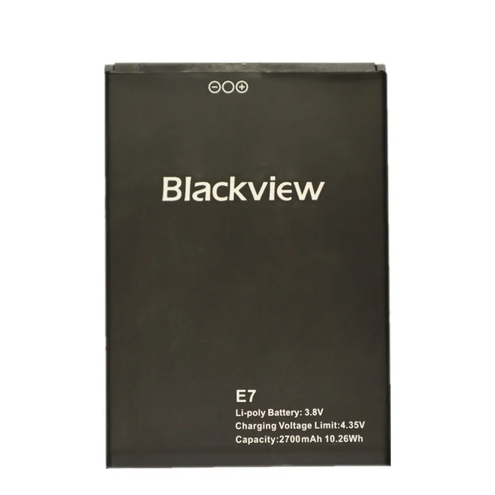 2023 Years 100% Original 2700mAh E7 E7S Phone Battery For Blackview E7 & E7S Genuine Replacement Batteries Bateria In Stock