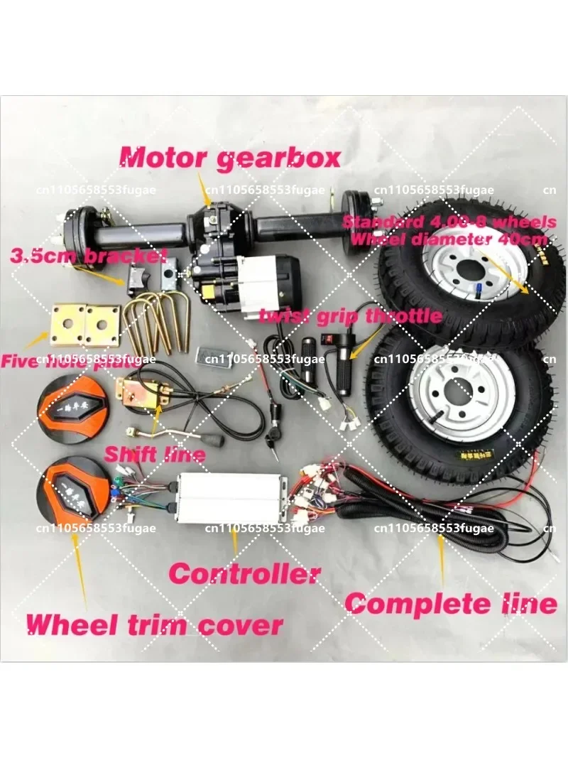 High Quality Electric Tricycle Spare Components Chinese Factory Wholesale New Energy Vehicle Accessories & Parts