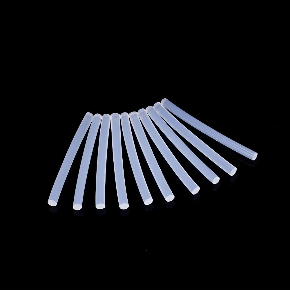 10Pcs 7mm/11mm White Transparent Hot-melt Glue Sticks For Electric Hot-melt Glue Gun Repair DIY Handicrafts Tool Accessories