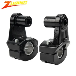 Motorcycle 22mm 28mm Handlebar Bar Clamps Raised Bracket  Mount Riser Clamp For Honda Kawasaki Ducati Yamaha EXC Motocross Bike