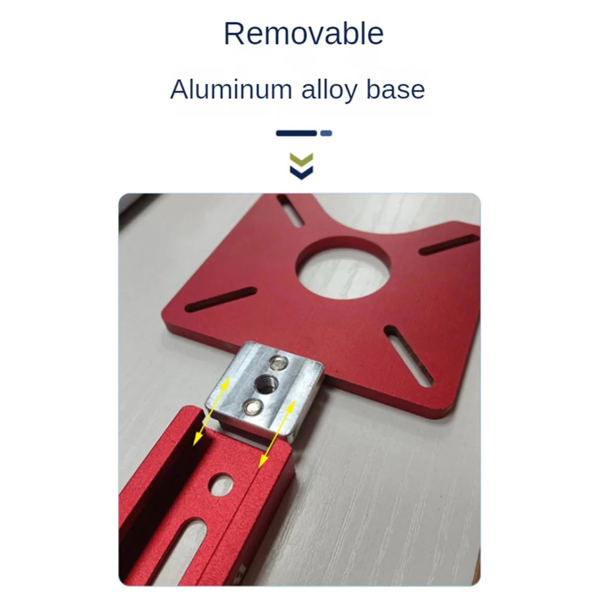 Milling Groove Bracket Woodworking Router Circle Jig for Trimming Machine Carpentry Circle Cutting Guide Board Tools-A