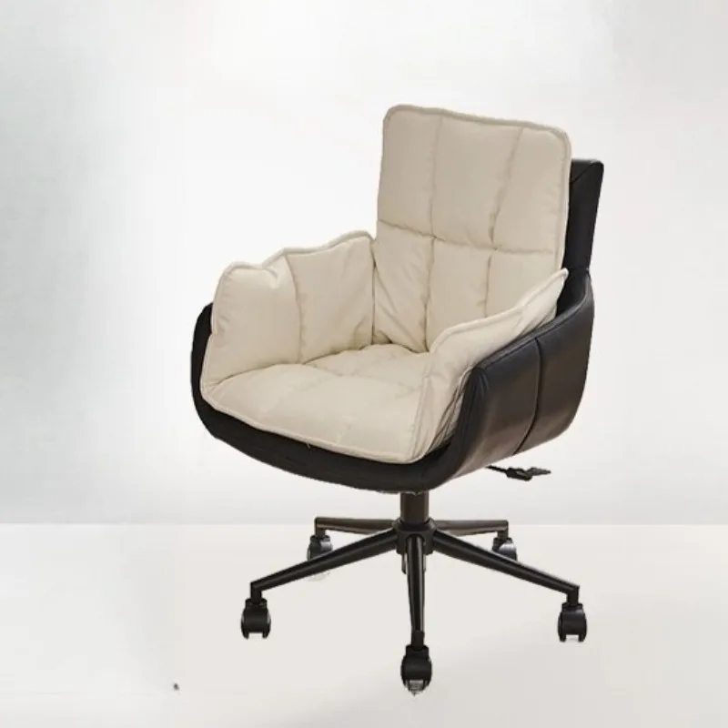 Backrest Relaxing Office Chair Comfortable Cushion Computer Desk Office Chair Modern Designer Sillas De Oficina Trendy Furniture