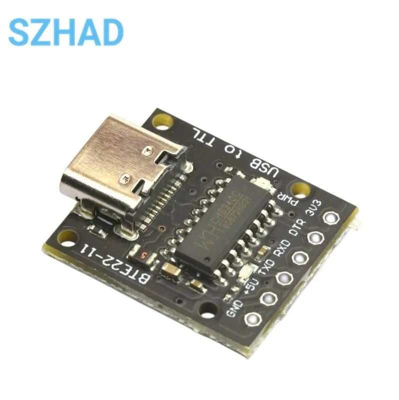 CH340N SOP8 USB to TTL Module Pro Mini Downloader Replaces CH340G CH340E CH340C CH9340 For Arduino ESP32