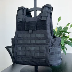 Outdoor quick release tactical anti cut and anti stab vest, fully protected multi-functional combat vest