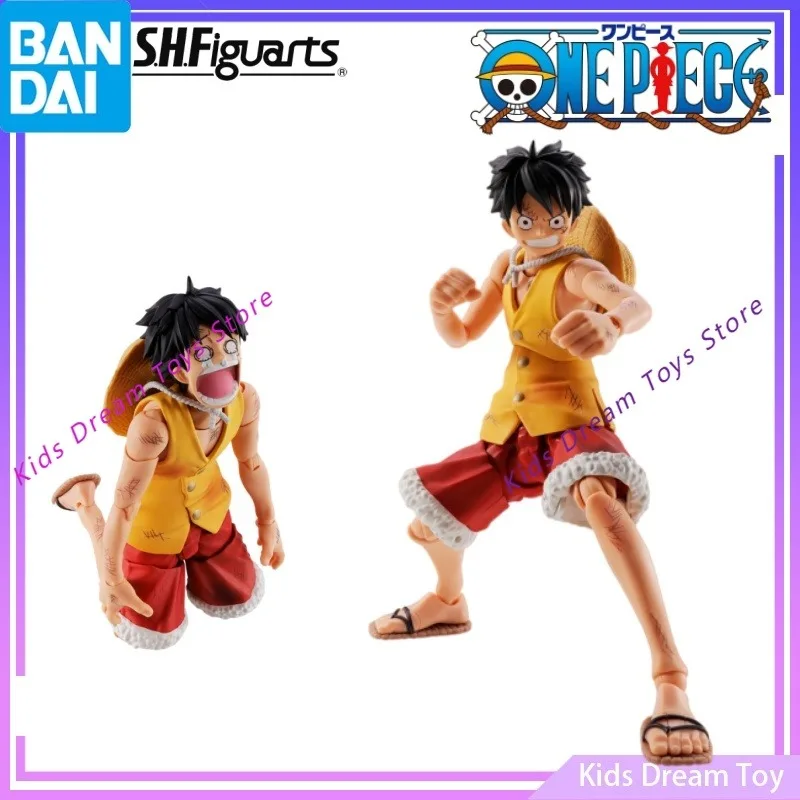 

Оригинальные фигурки Bandai S.H.Figuarts ONEPIECE: MONKEY.D.LUFFY - MARINEFORD- (в наличии), коллекционная модель, игрушка, аниме-фигурка