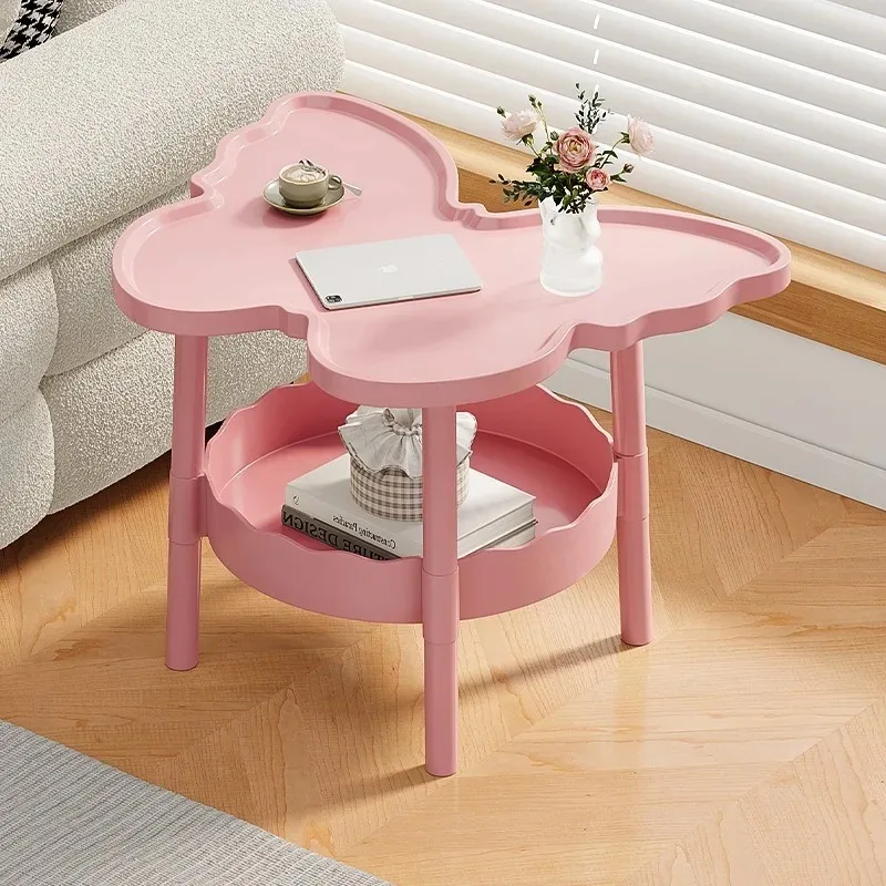 Creative butterfly coffee table, living room, sofa side, bedroom, bedside small bedside table, rack, mobile side, simple
