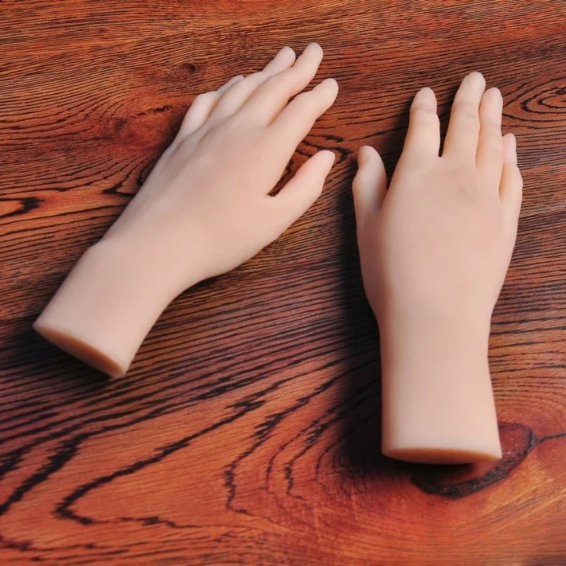 Simulation hand model, silicone female hand model, hand model props