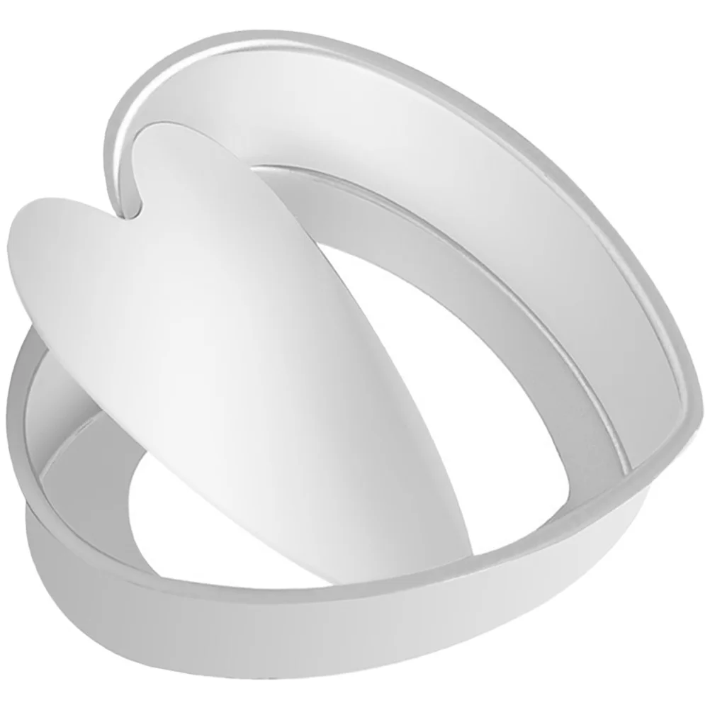 

Small Heart Cake Pan with Detachable Bottom Heavy Duty Anodized Aluminum Nonstick Baking Tray for Layer Cake Romantic Occasion