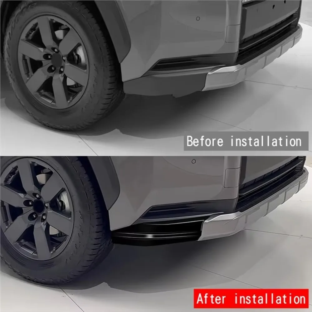 For Toyota RAV4 2026 Car Front Bumper Protector Guard Corner Anti-Collision Impact Exterior