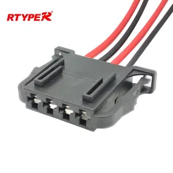 4Pin 4D0972704 Door Woofer Plug Brake Light Wiring Connector Light Tail Lamp Harness Connector Repair For VW Tiguan  4D0 972 704