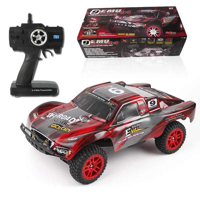 New 727 Short Truck RC Car 1/10 Professional Four-wheel Drive Racing RC Drift Car High-speed Climbing Off-road Adult Toy Model