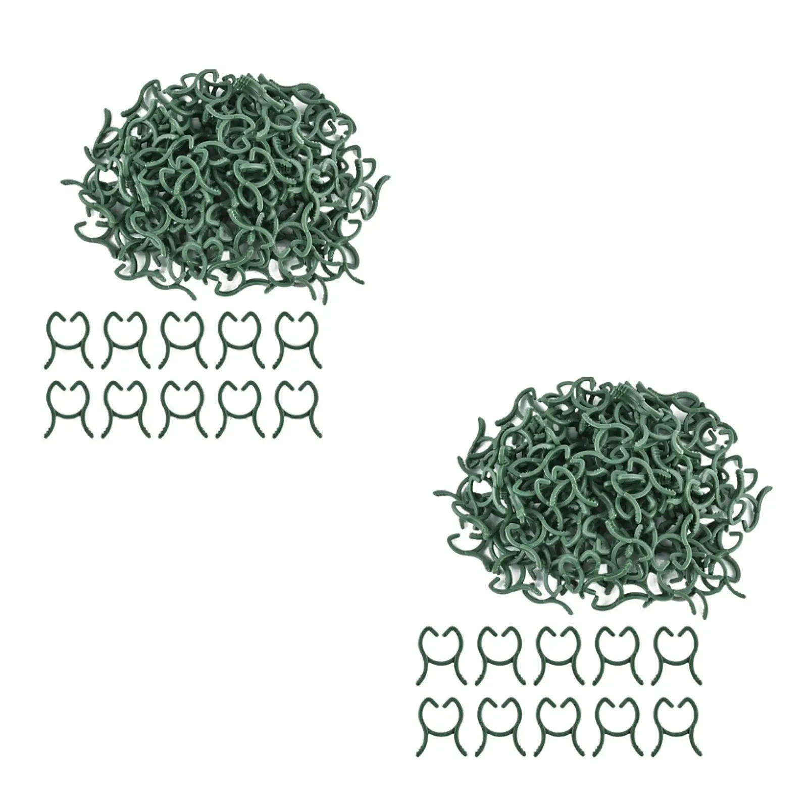 

Garden Plant Supports Clips Lightweight Reusable for Beans Peppers Pumpkins