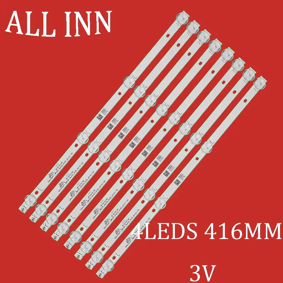 

LED Strip For VES430QNDL-2D-U12 LC430EQY-SH-M1 VESTEL 43" DRT UHD A/B-Type 43U5863DG 43LV3A63DB 43U6763DB 43U5663DB 43U5863DB