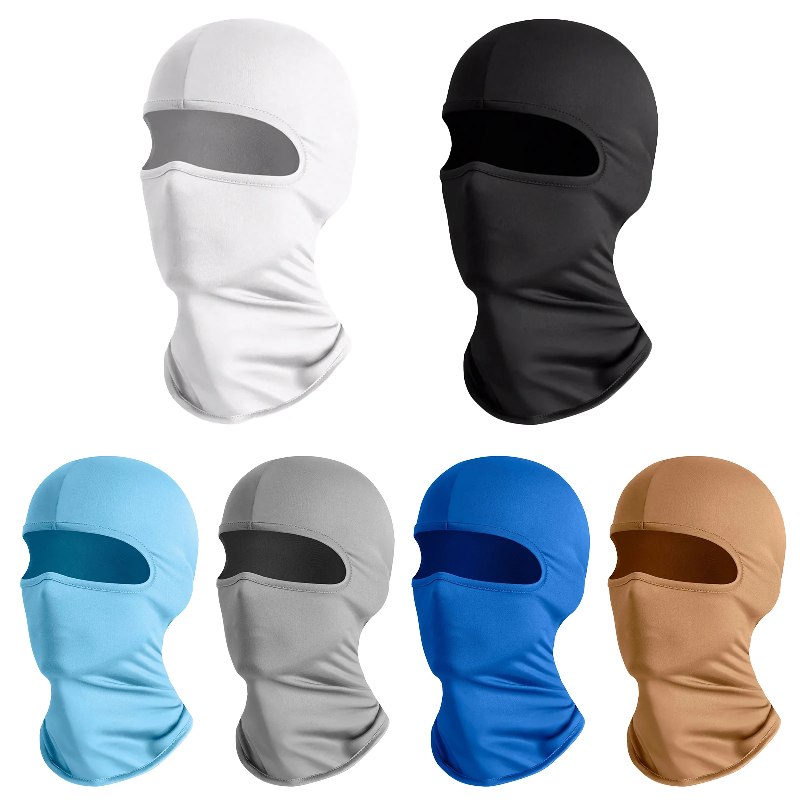 

Защита от солнца, мотоциклетная Балаклава, полнолицевая маска, дышащая сетка, чехол для велосипедной головы для страйкбола - Unde