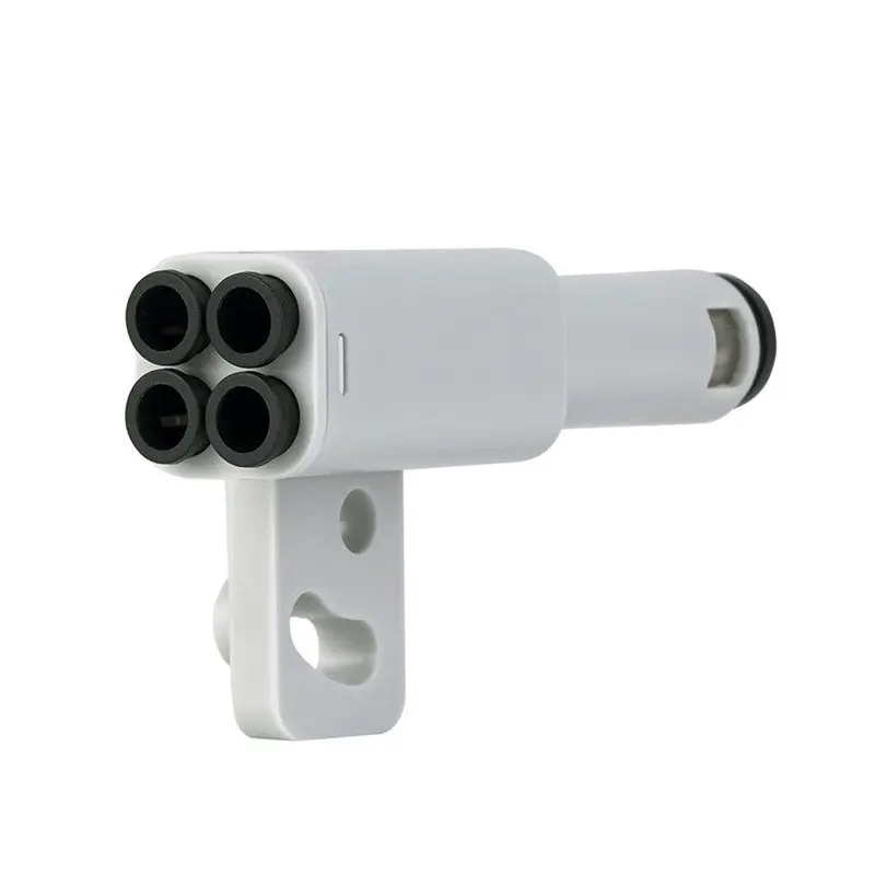 A41Z-For 3D Printer Part 4In1 Adapter Material Pipe Expansion Port AMS Connect 4 Feeding Modules For Bambulab X1/P1 X1C P1S