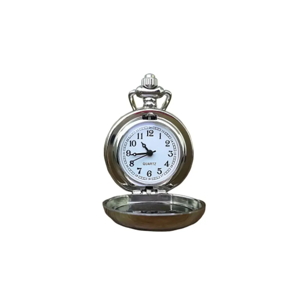 

Quartz Pocket Watch Christmas Bell Zinc Alloy Classic Design Elegant Outdoor Portable Gift Pocket Watch