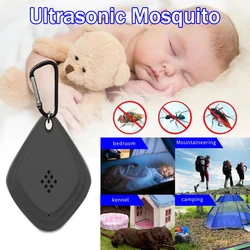 Mini répulsif anti-moustiques à ultrasons, collier pour animaux de compagnie, électronique anti-moustiques, lecteur USB aste, araignée pour le camping