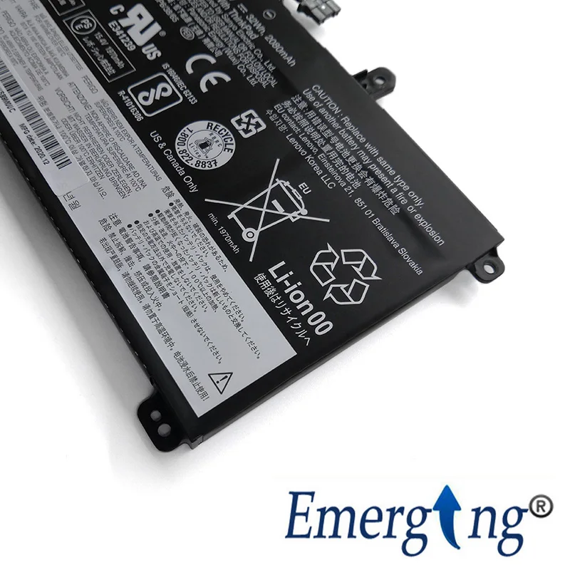 Imagem -04 - Original Bateria do Portátil para Lenovo Thinkpad P51s P52s T570 T580 Sb10l841 00ur890 00ur891 00ur892 15.4v 01av493 32wh Novo