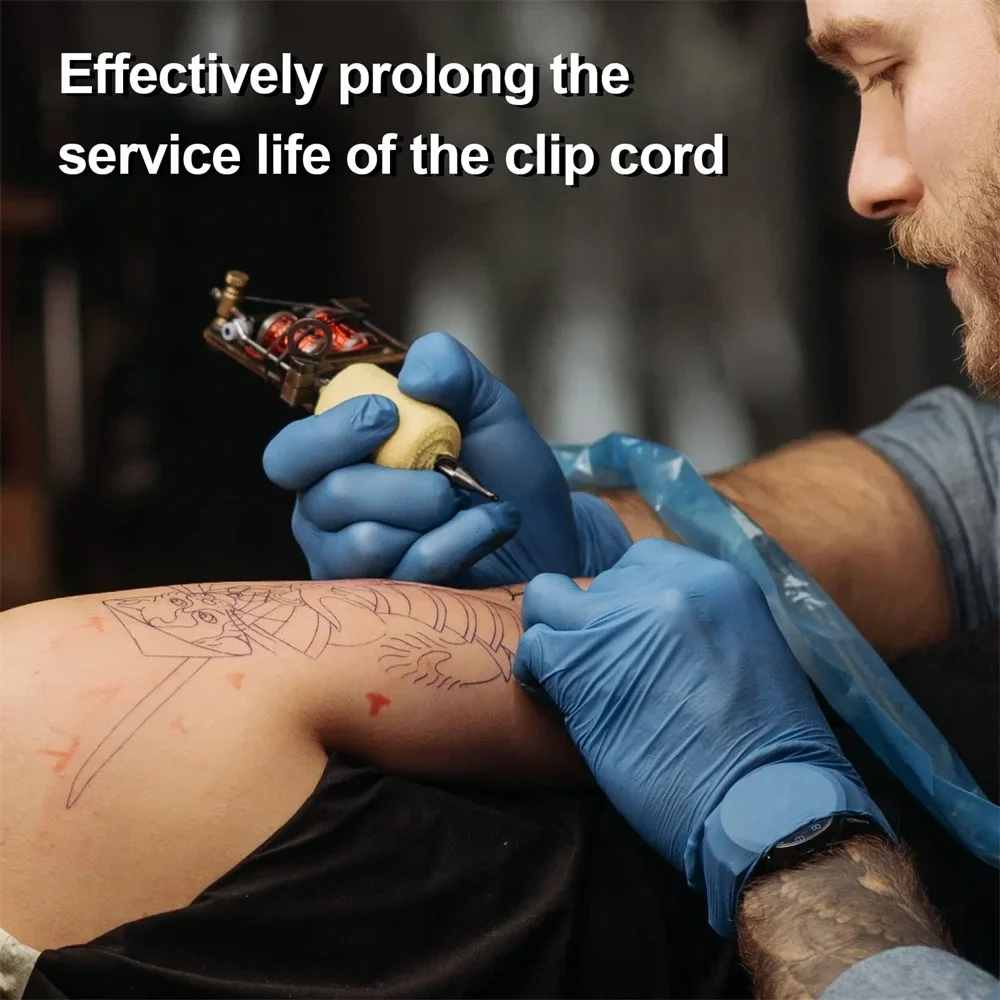 Einweg Tattoo Stift Taschen Abdeckung 100 stücke Kunststoff Patrone PMU Tattoo Maschine Clip Cord Ärmeln Tattoo Haken Kabel Abdeckungen Liefert – Detail 6