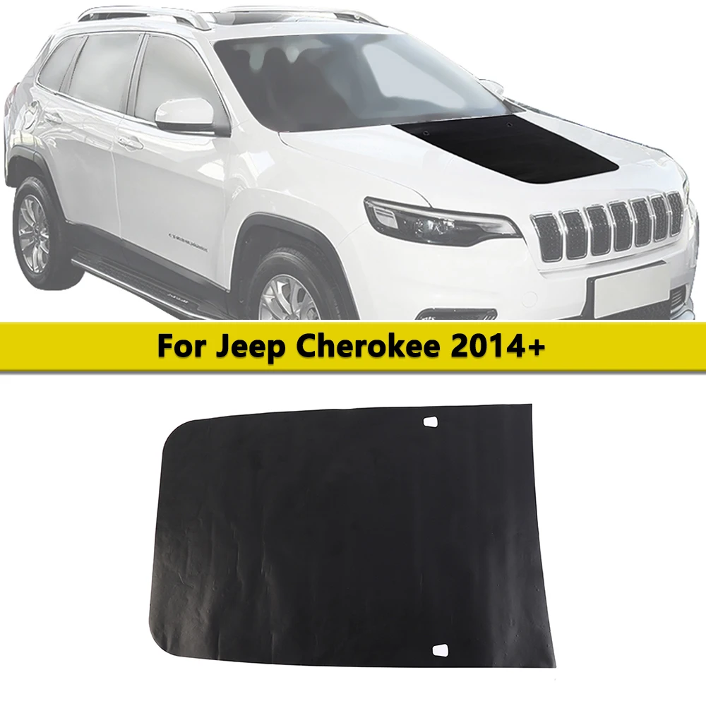 

Car Engine Hood Decoration Sticker Cover For Jeep Cherokee 2014-2024 Bonnet Decor Vinyl Decal Auto Tuning Styling Accessories