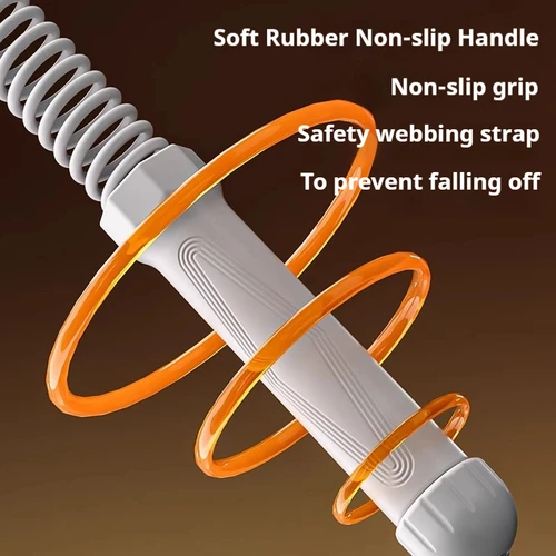 Imagen 2 del producto Cuerdas de batalla inalámbricas, sistema de entrenamiento de energía resistente, equipo de fuerza de brazo para entrenamiento de gimnasio en casa de cuerpo completo, Unisex, 2 uds.