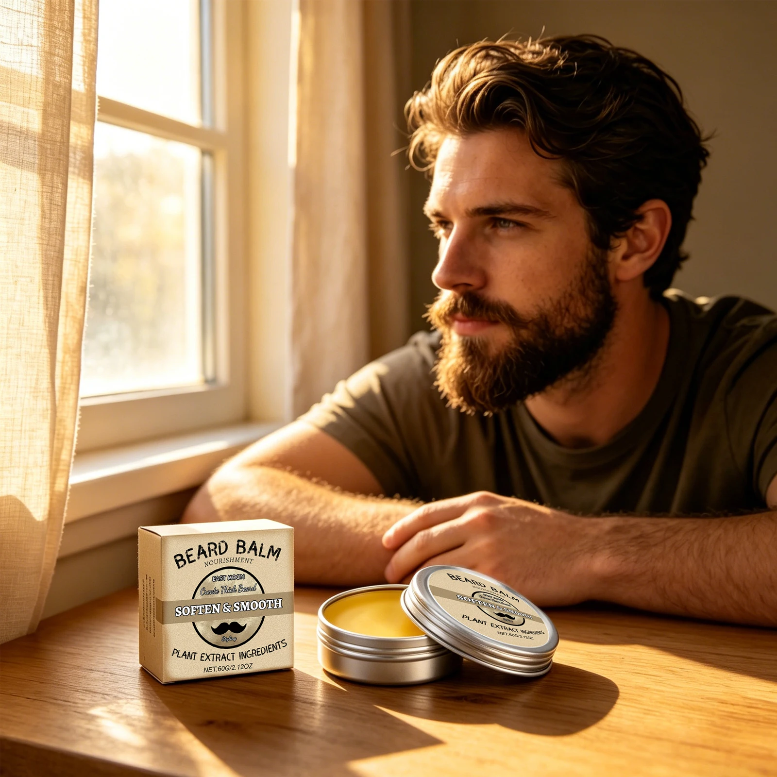 Men Beard Care Wax Strong Hold - đánh giá và giá Men'S Grooming Wax