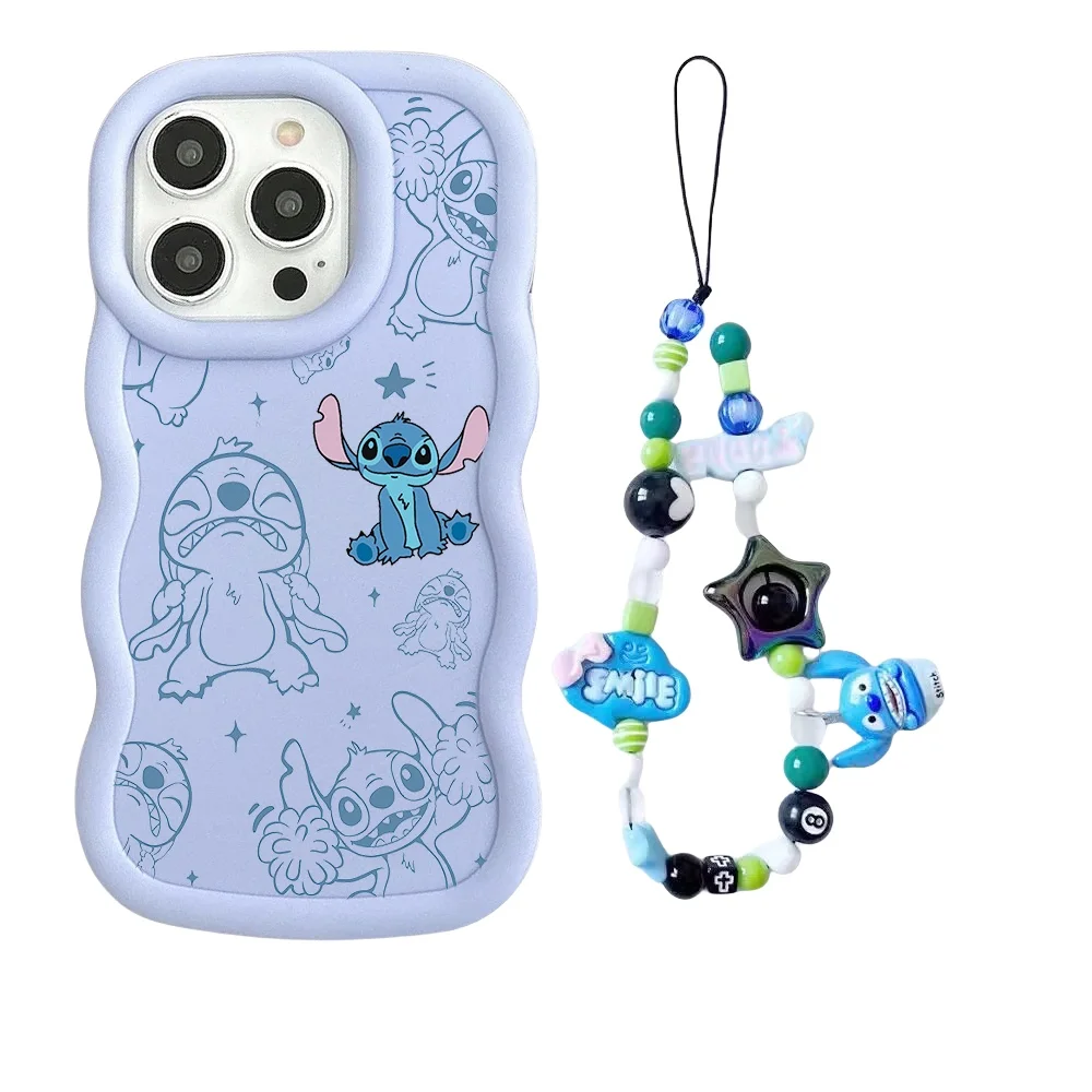 For Samsung Galaxy A06 A07 A17 A04 A13 A04e A15 A16 5G A50S A51 4G A20 A30 A50 A11 A12 A03 A05s A05 Stitch Case With Wrist Strap