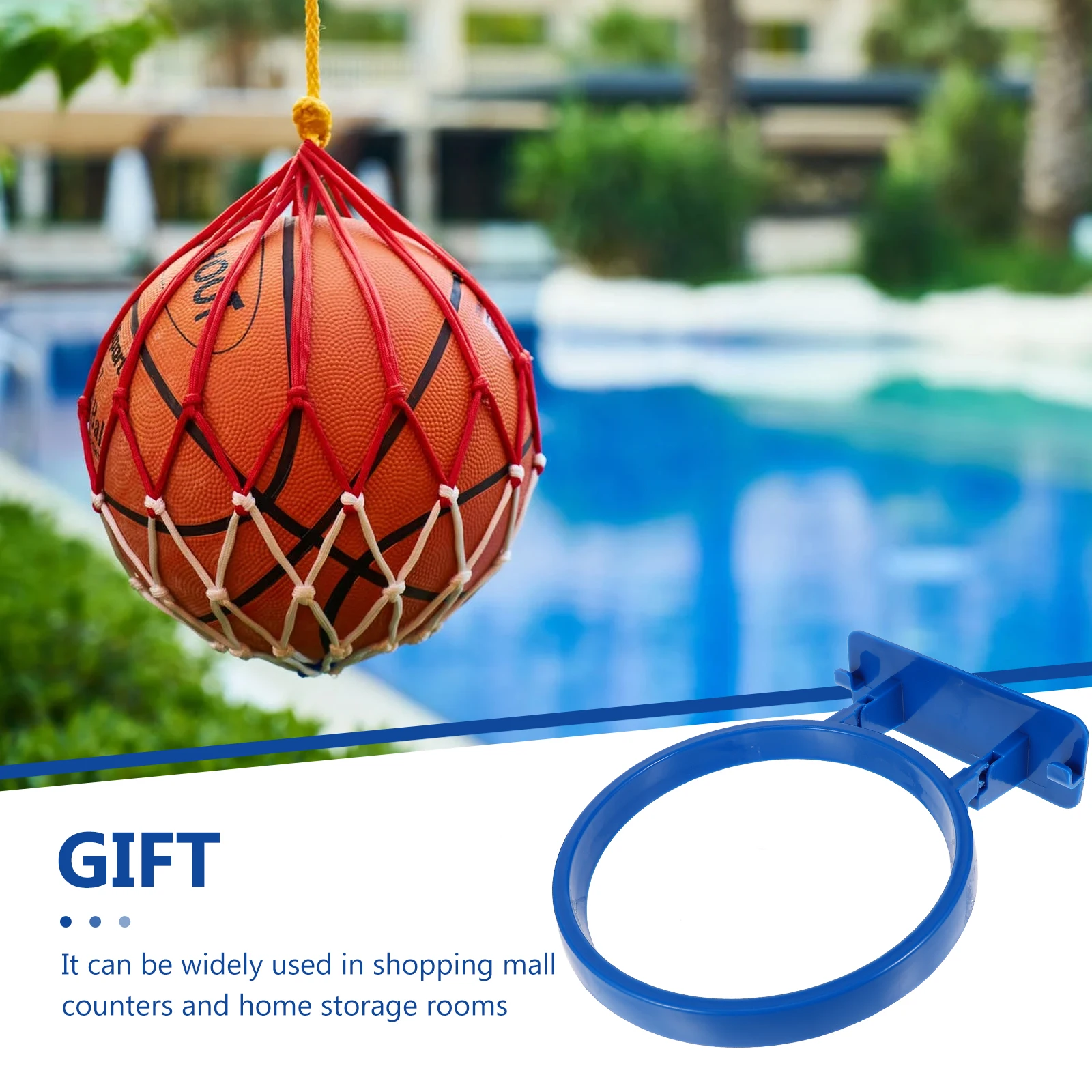 Настенная стойка для мячей