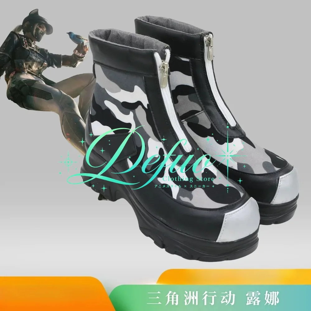 Delta Force Luna Role Playing Shoe Game Customized Halloween Carnival Party Shoes