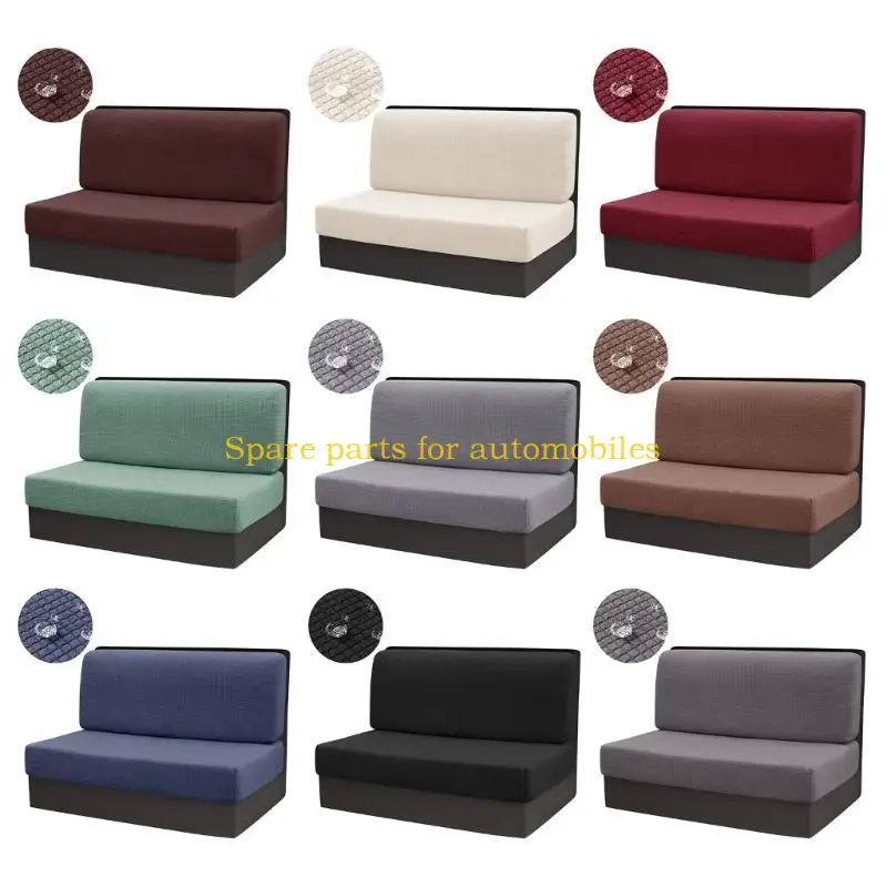 

H58F Campers Dinette Cushions Covers Stretch Couch Cover Booth Seats Covers Motorhomes Campers Car Benches Backrest Cover
