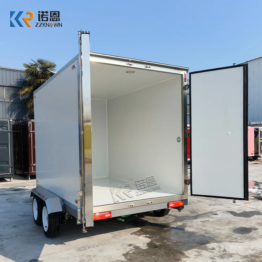 Advanced Customizable Mobile Cold Storage Truck Reefer Trailer Heavy Duty Refrigerated Trailer for Controlled Temperature