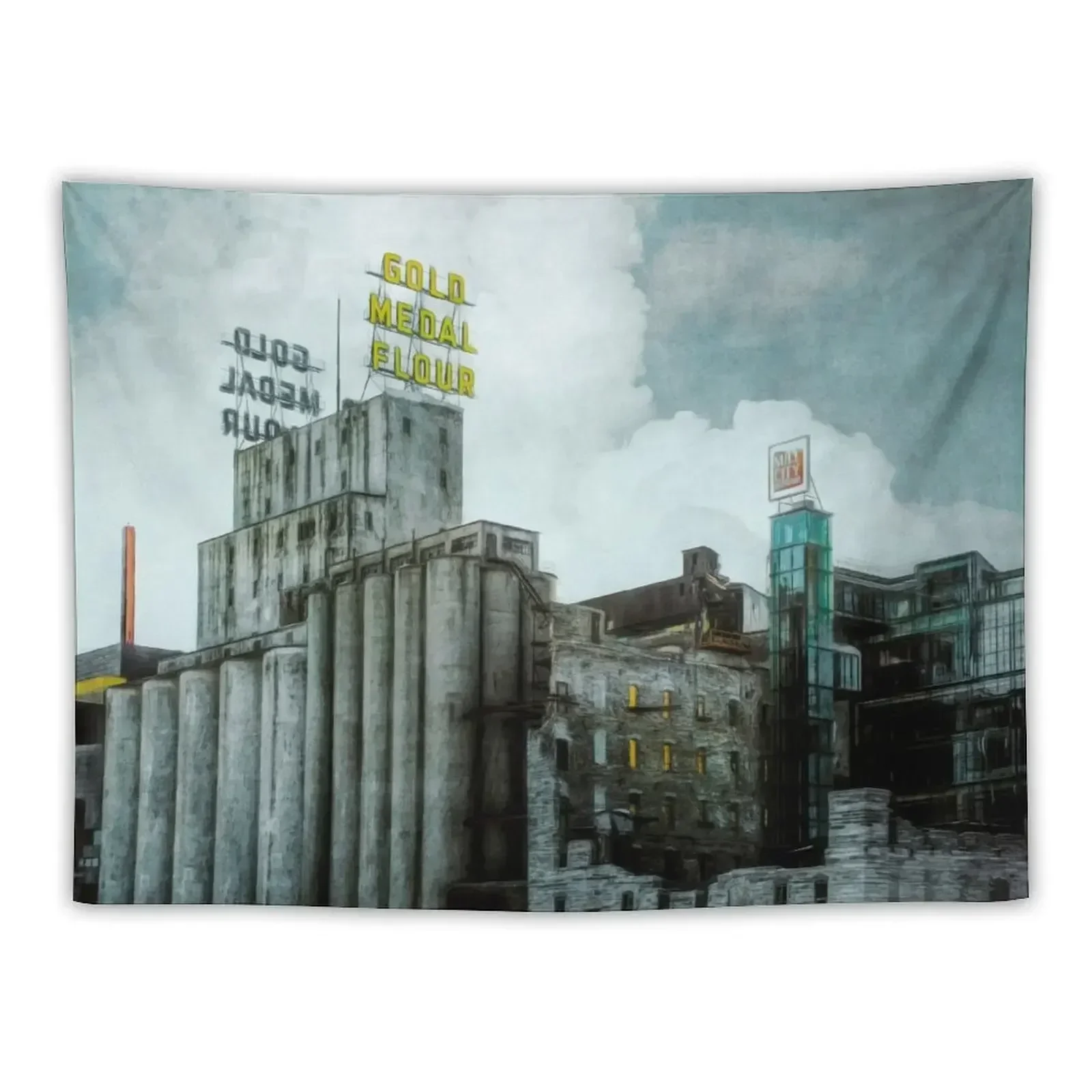 

When Flour was King Tapestry Decor Home Wall Decoration Tapestry