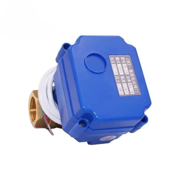 

Motorize Ball Valve 5v 3.6v 12v 24v 110v 220v DN15 DN20 CWX-15N 2 Piece Motorize Brass Ball Valve