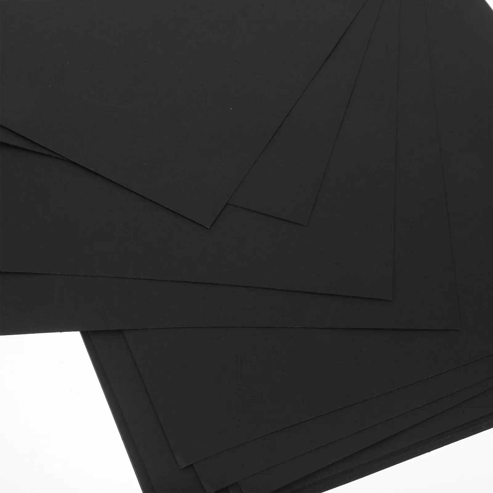 Chinese Calligraphy Paper Painting Drawing Art Blank Writing Halloween Christmas Black Art Paper Black Craft Card 50Pcs