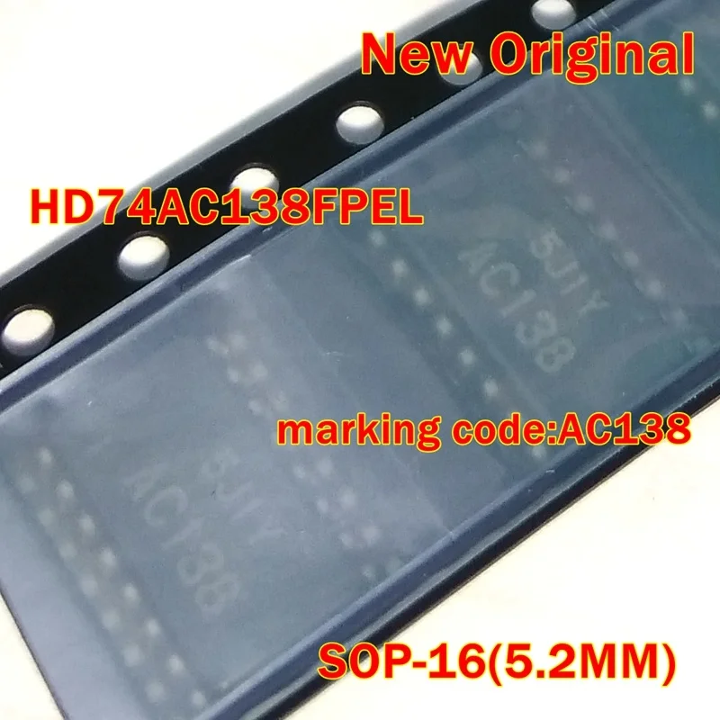 

1Pcs to 100Pcs Hd74Ac138Fpel Hd74Ac138Fp Sop-16(5.2mm) New Original Marking Code:Ac138 Decoder/Multiplexer