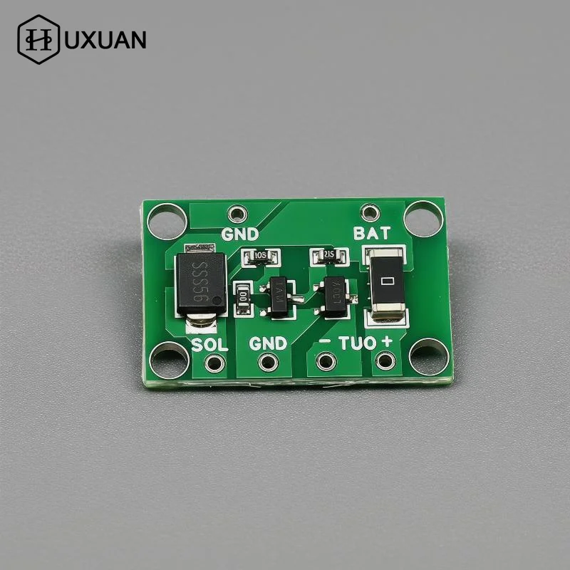 Solar-PCB-Controller 3,2V 3,7V 6V 12V 1A Lichtsteuerung Solar-Rasenlampe Landschaftslampe Schalter Batterieladeregler-Modul