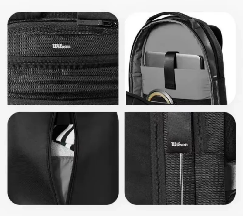 Wilson 2025 Новый теннисный рюкзак RF Tournament Racquet Bag Federer Профессиональный теннисный рюкзак Многофункциональная спортивная сумка