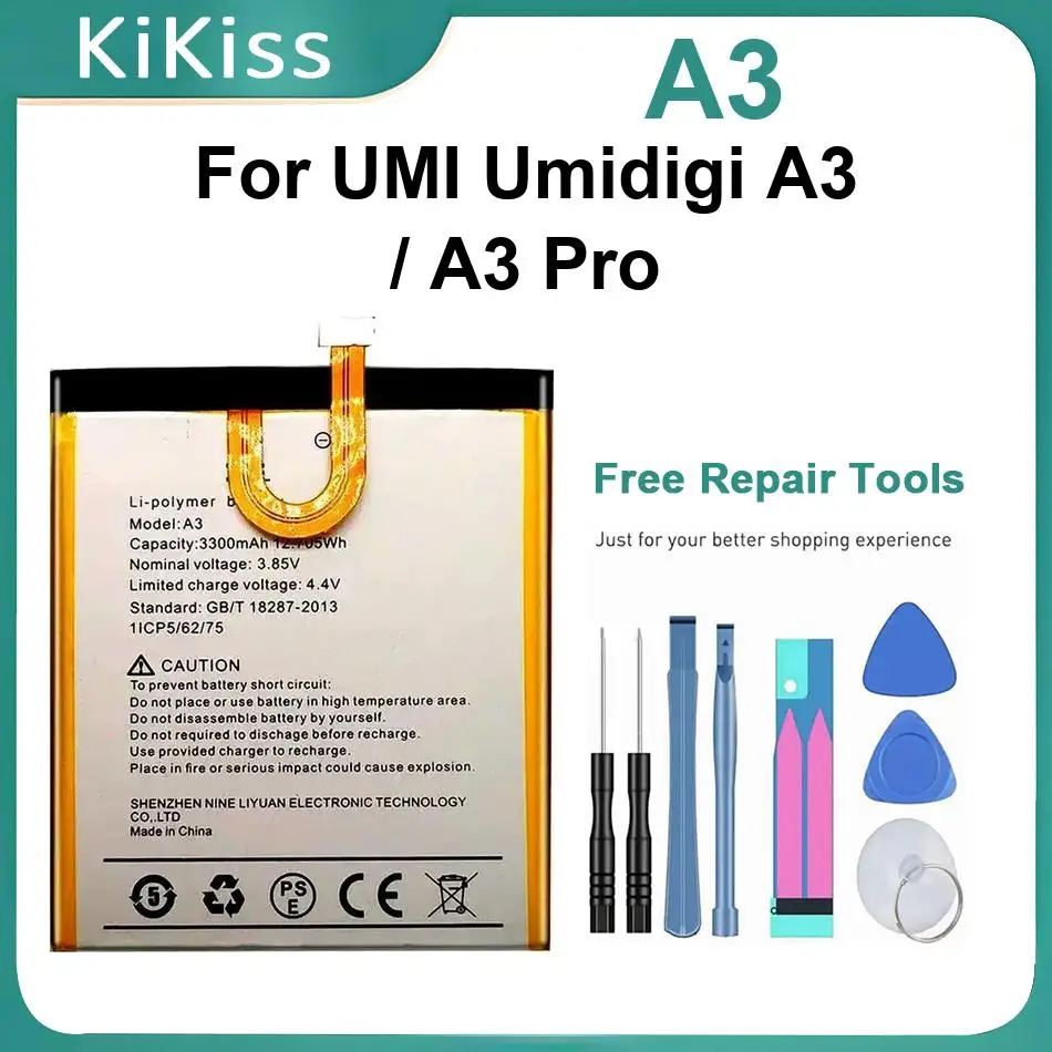 

Mobile Phone Battery For Umidigi Umi A3 Pro,A3 Brand New Batteries