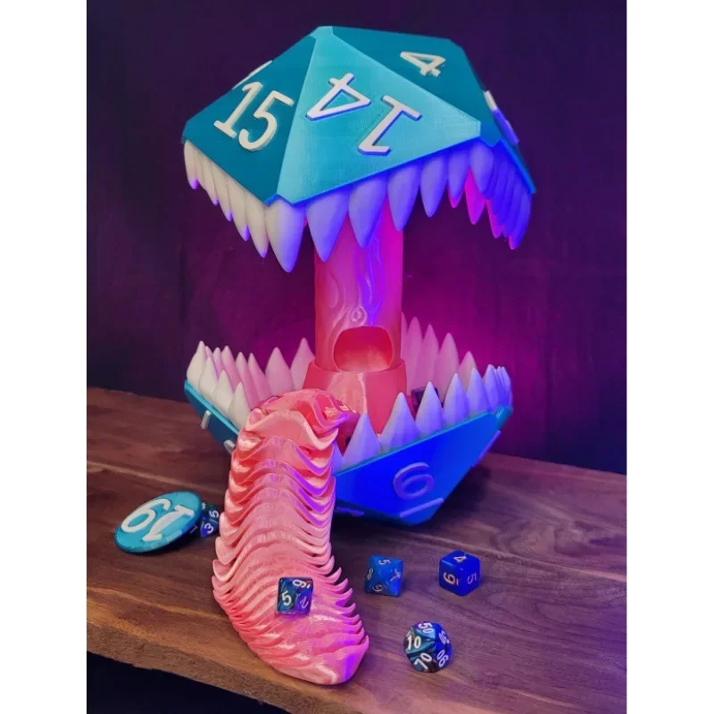 لعبة برج النرد المقلد الجديدة المطبوعة ثلاثية الأبعاد لديكور المنزل الإبداعي #5