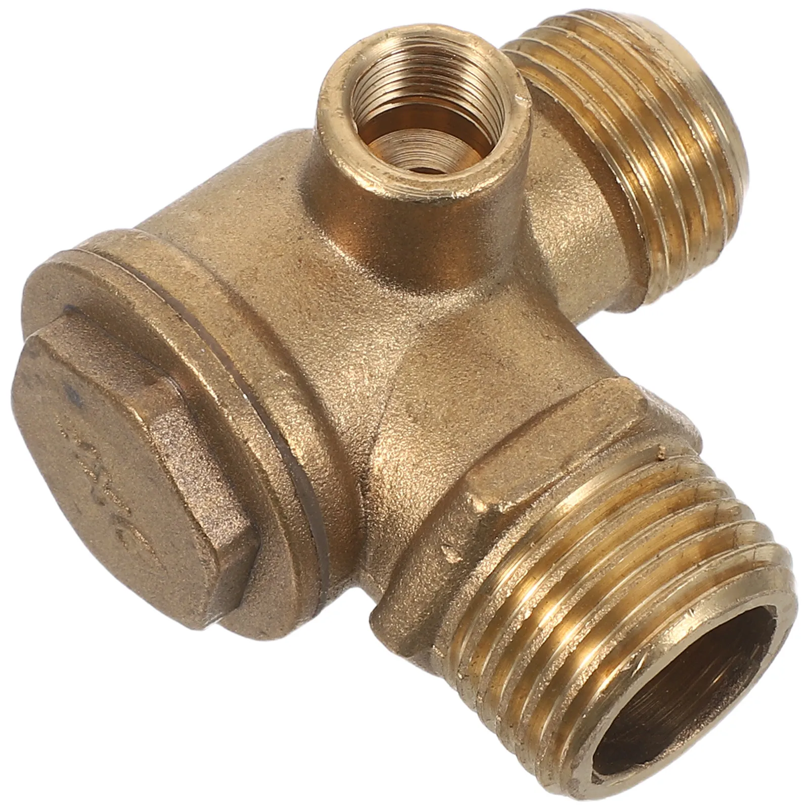 Industrial Air Compressor Check Valve Copper Non Return Design for Silent Compressor Systems Pneumatic Tool Accessories One Way