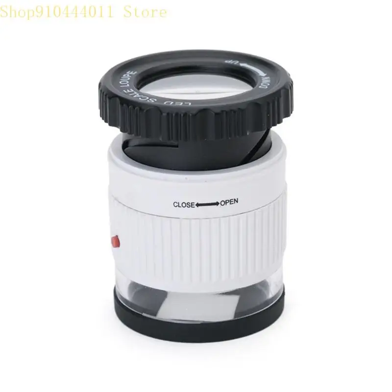 

28GF Lightweight Portable Magnifier with High Clearness Lens Travel Friendly Lens for Detailed Examination In Multiple Setting