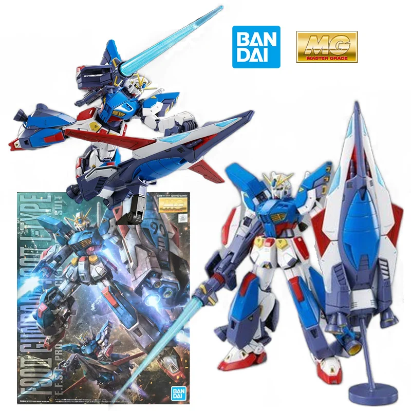 Bandai PB MG 1/100 Gundam F90II I-Type 18Cm Anime Original Action Figure Assemble Model Kit Toy Birthday Gift Collection