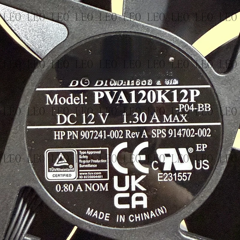 MY New For HP Z8 G4 Workstation Rear System Fan 120*38mm PVA120K12P L10323-001